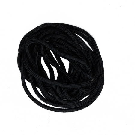 Шнурки для обуви кевларовые, Спецназ, черный 1,8 м - интернет магазин Полигон