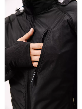 Ветровка UAF Jacket Джунгли, тактическая, цвет чёрный - интернет магазин Полигон