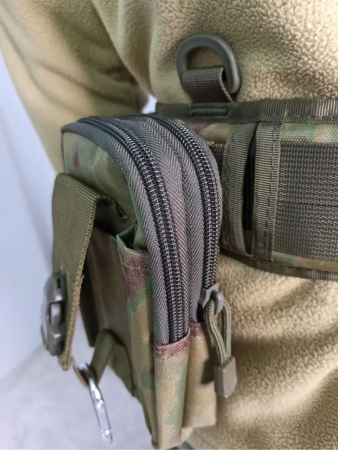Пояс тактический Molle Girdle 5 в 1 Molle Girdle, зеленый мох - интернет магазин Полигон