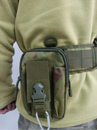 Пояс тактический Molle Girdle 5 в 1 Molle Girdle, зеленый мох - интернет магазин Полигон