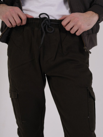 Брюки Джогеры артикул 681 Турция, NESET хаки - интернет магазин Полигон