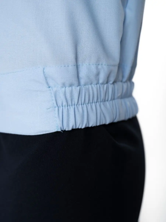 Рубашка Полиция, цвет бледно-голубой, женская, короткий рукав - интернет магазин Полигон