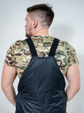 Брюки зимние (полукомбинезон) Полиция (твилл/файбертек) - интернет магазин Полигон