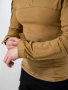 Рубашка боевая Knitted long-sleeve shirt Wolf, коричневый - интернет магазин Полигон